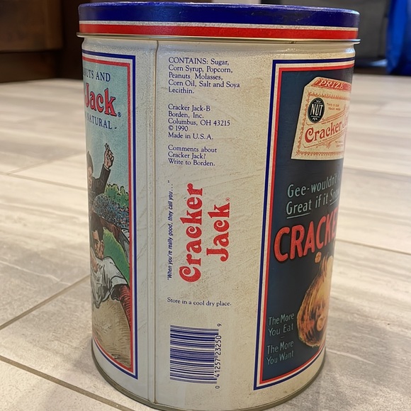 Cracker Jack popcorn tin - Picture 11 of 11